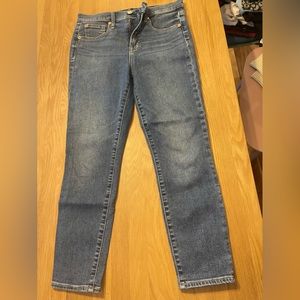 GAP true skinny high rise jeans